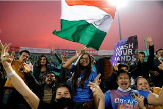 COVID RULES OPENLY VIOLATED ON RETURN OF INTERNATIONAL CRICKET TO INDIA