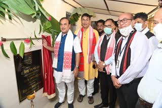 cm dr sharma inaugurated 5 ICU bed at majuli Civil Hospital
