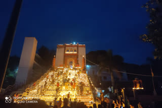 Matosdodari temple in jalna brighten up with lights