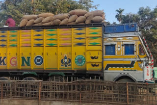 RICE LOADED TRUCK WITH  TRUCK DRIVER MISSING IN BOKOLIYA GHAT