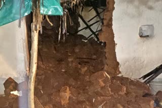 woman dies due to  house wall collapses
