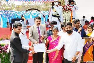 Best covid control village, award to kannai gudem village