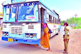 telangana-rtc-issued-orders-to-stop-the-buses-at-nigh-time-for-emergency-purpose