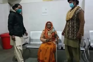 Sheela Marandi being treated at RIMS