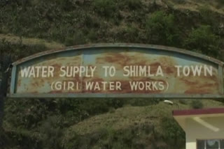 water problem in shimla