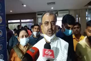 mangal pandey statement on corona vaccination campaign