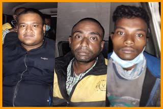 three Laligur smuggler arrest by amguri police