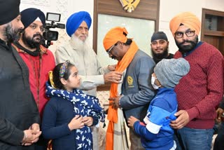 Chief Minister Hemant Soren reached Gurdwara