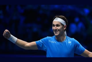 Casper Ruud in semifinal  ATP Finals  ATP Finals semis  Novak Djokovic  ಸೆಮಿಫೈನಲ್​ಗೆ ಲಗ್ಗೆಯಿಟ್ಟ​ ಕಾಸ್ಪರ್​ ರೂಡ್  ಎಟಿಪಿ ಫೈನಲ್ಸ್​ ಎಟಿಪಿ ಫೈನಲ್ಸ್​ ಸೆಮಿಸ್​ ನೊವಾಕ್ ಜೊಕೊವಿಕ್