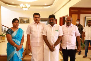 aiadmk councillor joins dmk, karur aiadmk councillor alamelu, minister senthil balaji, aiadmk councillor alamelu, dmk karur, karur dmk, கரூர் திமுக, திமுக கரூர், கரூர் திமுக செய்திகள், திமுகவில் இணைந்த அதிமுக கவுன்சிலர், அமைச்சர் செந்தில்பாலாஜி, அதிமுக கவுன்சிலர் அலமேலு