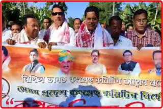 Farmers' Victory Day Celebrated at Titabar by Pradesh Congress