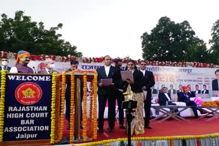 Oath taking ceremony of Jaipur Bar Association