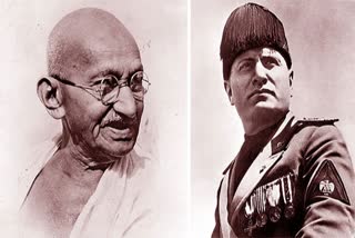 Gandhi met Mussolini