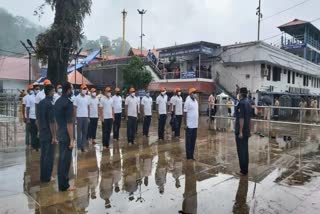 Sabarimala NDRF  Sabarimala  Tamil Nadu Arakkonam 4th Battalion Team  sabarimala sannidanam  NDRF Service at sabarimala  ശബരിമല  ശബരിമലയിൽ എൻഎഡിആർഎഫ് സേവനം  തമിഴ്‌നാട് ആരക്കോണം നാലാം ബറ്റാലിയന്‍ ടീം  ശബരിമല സന്നിധാനം  എൻഎഡിആർഎഫ് ശബരിമലയിൽ