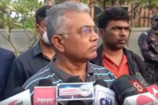 dilip ghosh denies attack on tmc in tripura