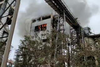 Fire accident in Penna cement factory