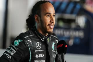 lewis hamilton gets the pole position in Qatar grand prix