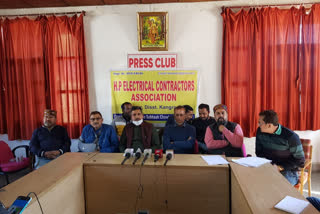 Press Conference of Himachal Pradesh Electrical Contractors Association