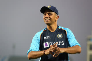 head coach Rahul Dravid