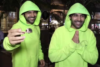 Kartik Aaryan gets sweet surprise by paps on his birthday - watch video