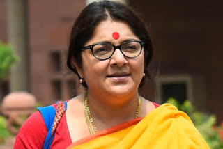 bjp mp locket chatterjee attacks tmc