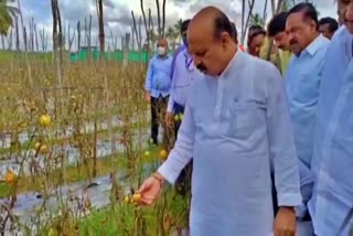 CM Basavaraj bommai visited kolar