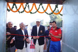 Inauguration of modern boxing academy at karnail Singh Stadium