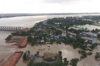 Penna River Drone Visuals latest, పెన్నా నది వరద, పెన్నా నది వరద డ్రోన్ విజువల్స్, penna river flood