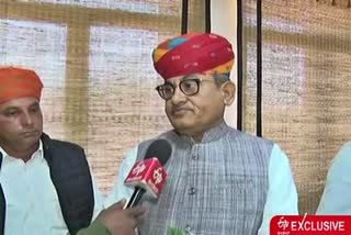 Disaster Management Minister Govind Ram Meghwal, Gehlot Government