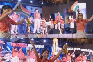 Sai international school welcomes FIH Odisha junior Hockey world cup Bhubaneswar 2021