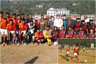 49th Hot Weather Football Tournament begins at Paddal Ground in Mandi