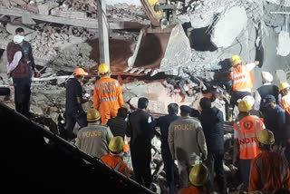 Police registered a case in the building collapse case in Parwanoo