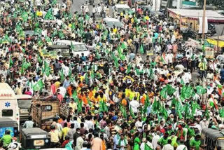 Amaravati farmers padayatra