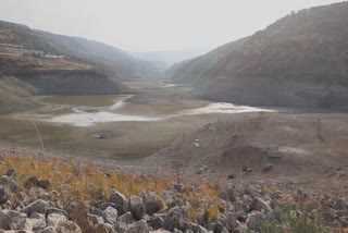 Dried up dam in Syria