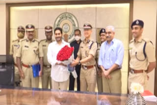 cm jagan appreciates the ap police