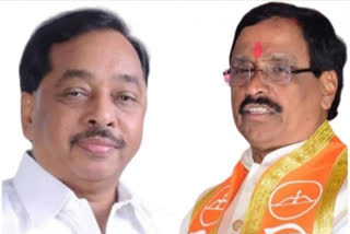 Narayan Rane and Vinayak Raut