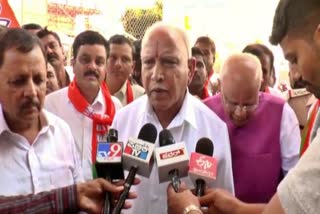 BS Yadiyurappa spoke on BJP JDS alliance