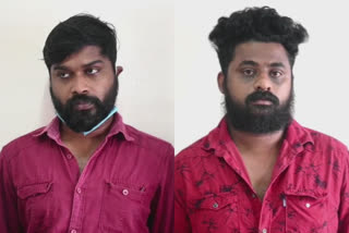 kollam ganja seized  peddling ganja  two arrested for peddling ganja  കഞ്ചാവ് വിൽപന  കഞ്ചാവ് വിൽപന അറസ്റ്റ്  കടയ്ക്കൽ കഞ്ചാവ് പിടികൂടി  കഞ്ചാവ് പിടികൂടി  Ganja Seized