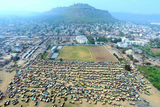 1100 trolley paddy arrival in Raisen Agricultural Produce Market in a day