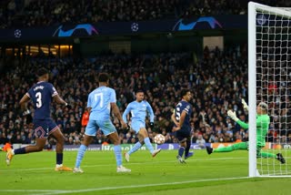 UEFA Champions League  Man City beat PSG  Champions League  Messi  Kylian Mbappe  പിഎസ്‌ജിയെ തകർത്തി സിറ്റി  യുവേഫ ചാമ്പ്യൻസ് ലീഗ്  കിലിയൻ എംബാപ്പെ  റയൽമാഡ്രിഡിന് വിജയം