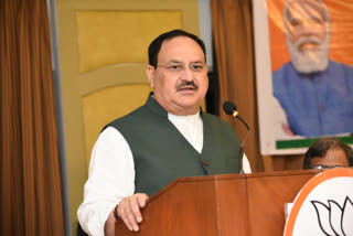 BJP national president J.P. Nadda