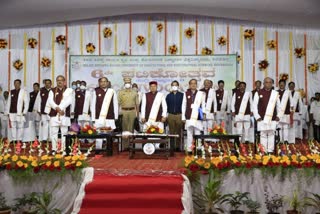 Convocation program at keladi shivappa nayaka agriculture university