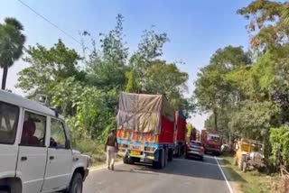 Illegal Sand Mining In Saran