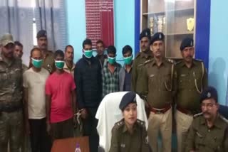 पेट्रोल पंप कर्मी सु हुए लूट मामले का पुलिस ने किया खुलासा