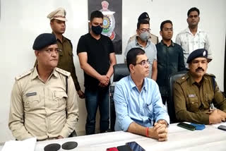 Bilaspur police arrested two accused