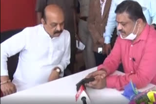 Karnataka CM Bommai visits ETV Bharat