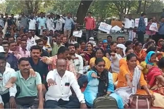 ST employee Strike kolhapur