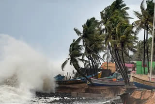 rain alert in ap for coming three days due to low pressure