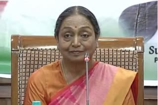 Former Speaker of Lok Sabha Meira Kumar (file photo)