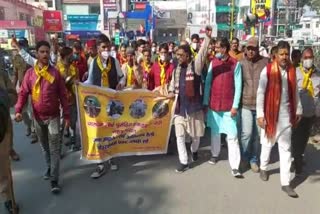 teerth purohits anger rally